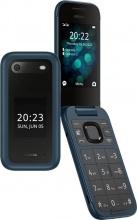 Nokia 2660FLIPBL 2660 Flip Cellulare Dual SIM 2.9" 1450 mAh 4G Radio FM e Bluetooth Blu
