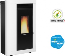 La Nordica-Extraflame 193530 Stufa a Pellet Canalizzata 8 kW 14 Kg Annabella Plus 5.0