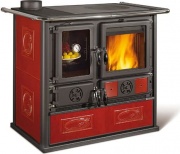 La Nordica-Extraflame ROSA REVERSE Cucina a Legna Forno 8.2kW 85x65 Liberty Bord