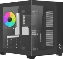 Noua CS0125CZ-ZK100 Case PC micro ATX Mini-ITX Nero  Vision Mini ZK100