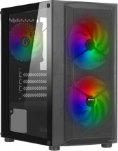 Noua CS0322PW-R26K537 Case PC Mini Tower Micro-ATX Mini-ITX Nero