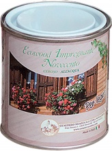 Novecento 9037284 Impregnante Ceroso All Acqua Ecowood Ml. 750 Incolore