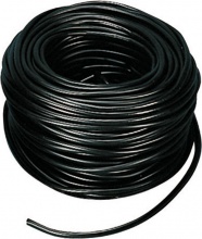 NOVITAL 0101A0000 Tubo in Gomma per Abbeveratoi � 10 mm Rotolo 100 mt col. Nero
