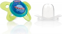 Nuby ID5857MFS Ciuccio Neonato 6-36 Mesi Succhietto Classico Silicone Assortito