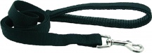 Nuova Cuoio 120-15 Set 6 Guinzagli per Cani Nylon 15 mm x 110 cm con Moschettone Nero