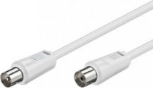 Nuova Video Suono 918W Cavo Antenna MaFe 2mt Bianco 2mt Bianco