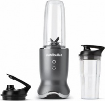 NutriBullet NB1206DGCC Frullatore con Bicchiere 0.9 Litri 1200 W Lama Inox Nero