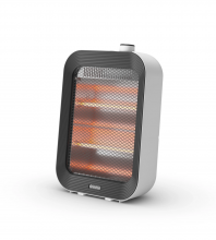 OLIMPIA SPLENDID 99200 Stufa Elettrica Infrarossi al Quarzo 800 W Nero QUARZIA SLIM B