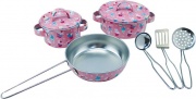 Ods 33347 Playset cucina Set pentoline metallo Maisonelle