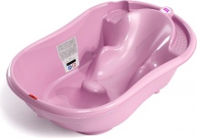 Okbaby 823 14 Onda Vaschetta Bagnetto Pieghevole 0-12 Mesi 54 x 28 x 94 cm Rosa