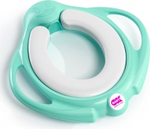 Okbaby 825 15 Riduttore WC Bambini Pinguo con Seduta Imbottita colore Turchese