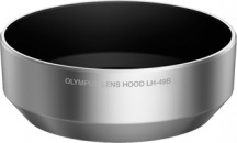Om System V324492SW000 LH-49B Cappuccio lente 2,5 cm Argento