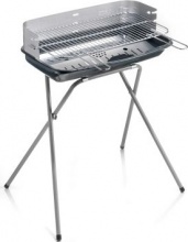 Ompagrill 60400 Barbecue Carbonella BBQ Portatile Acciaio 60x36x80h cm