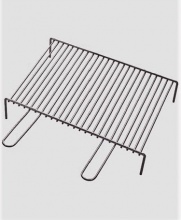 Ompagrill 760 Graticola tondino pesante Acciaio cromato 60x40 cm 00|
