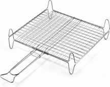 Ompagrill A14045 Graticola Barbecue Griglia con piedini Ribaltabile cm 40x45