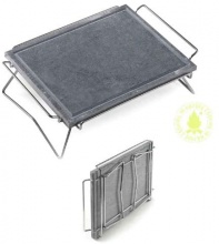 Ompagrill DS3040SP Pietra ollare naturale barbecue Dimensioni 30x40 cm DS3040SP