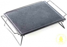 Ompagrill DS4050SP Pietra ollare naturale barbecue Dimensioni 40x50 cm