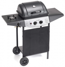 Ompagrill GAS4939DOUBLE Barbecue a Gas da Giardino con Pietra Lavica GAS4939 DOUBLE COOKING