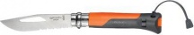 Opinel 394e440 Coltello 08 Outdoor mm 85 PP Arancionegrigio