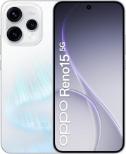 Oppo 110010236449 Reno15 5G AI Smartphone 6.6" 8 GB 512 GB Fotocamera 50 MP Android Bianco