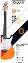 Oqan 657003 Chitarra e Amplificatore Qge Starter Rds Electric Pack