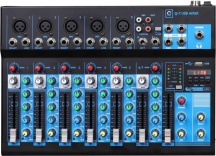 Oqan Q7 USB MK2 Mixer Dj 7 Canali USBBluetooth MP3 Player Black