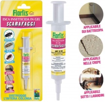 Orvital 1330186 Esca Scarafaggi Gel Siringa 10 Grammi