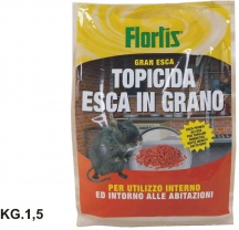 Orvital 1331170 Topicida Esca in Grano Kg 1.5