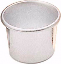 Ottinetti 1168007BS Stampo per Dolci Budino in Alluminio con Orlo 7 cm
