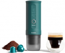 Outin OTEM-01-TEAL Nano Macchina Caff� Espresso Capsule Portatile Verde Acqua