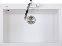 Plados ON7610UM42 Lavello Cucina Incasso 1 Vasca 76 cm Ultrametal Titanio UM42 - ON7610