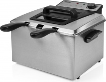 PRINCESS 185000 Friggitrice elettrica semiprofessionale 5 Litri 3270W Acciaio