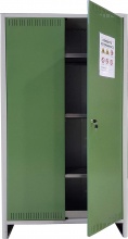 PROMETAL OS110K10175F.N Armadio Deposito Fitofarmaci 2 Ante cm 100x40xH 179.5