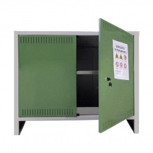 PROMETAL OS130K100800F.N Armadio Deposito Fitofarmaci 2 Ante cm 100x40xH 80