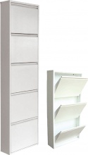 PROMETAL S3M99B5BI Scarpiera Ribaltabile 5 Ante Cm 50x15x169