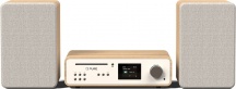 PURE 252807 Micro Hifi DAB+FM Bluetooth Classic Stereo Cotton WhiteOak