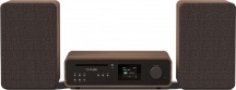 PURE 252808 Micro Hifi DAB+FM Bluetooth Classic Stereo Coffee BlackWalnut