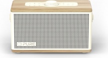 PURE 254373 Classic Aura Cassa Bluetooth Speaker Portatile a 2 vie 40W Bianco
