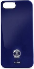 PURO IPC5SKULLBLUE Custodia Cover in TPU Skull per iPhone 5 Skull Cover iPhone 7 Blu