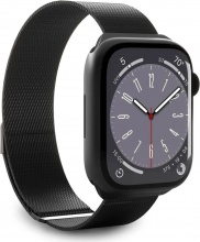 PURO PUMILAW40BLK Cinturino per Apple Watch 38-41 mm Maglia Milanese Nero