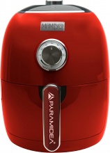 PYRAMIDEA AF1960R Friggitrice ad Aria 4 Litri 1400 Watt colore Rosso