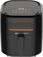 PYRAMIDEA AF814B Friggitrice ad Aria 8 Litri 1800 Watt con Touch Nero