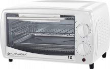PYRAMIDEA FO1209W Forno Elettrico Fornetto 12 Litri 650 Watt Timer Bianco