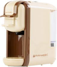 PYRAMIDEA ICP310CM Macchina Caff� 3 in 1 Nespresso Dolcegusto Cialde 0,6L Beige