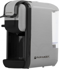 PYRAMIDEA ICP310S Macchina Caff� 3 in 1 Nespresso Dolcegusto Cialde 0,6L Argento