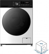 PYRAMIDEA LVB1014AINVW Lavatrice 10 Kg Cl.A 56 cm 1400 g Inverter Vapore Bianco