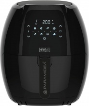 PYRAMIDEA MAMBOAF08B Friggitrice ad Aria 8 Litri 1800 Watt con Touch Nero