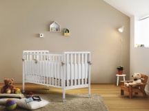 Pali 0127FLIB Lettino Culla Neonato Evolutivo Co-Sleeping in Legno Bianco - Flippy