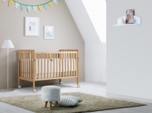 Pali 0127FLIN Lettino Culla Neonato Evolutivo Co-Sleeping in Legno Legno Naturale Flippy