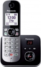 Panasonic KX-TG6861JTB Telefono Cordless senza Fili Segreteria e Vivavoce Nero